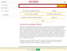 Tablet Screenshot of loc-outils.com